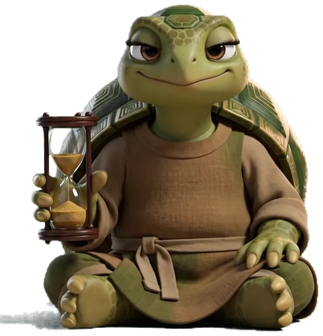 Zen, une tortue